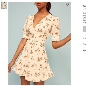 Reformation Steph Dress Florence Size 8